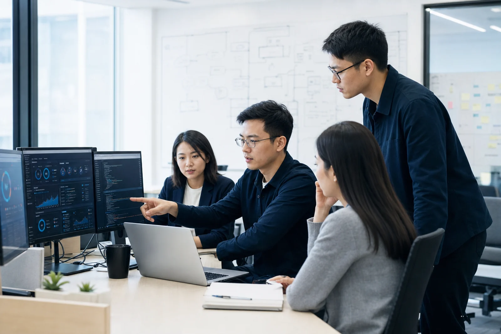 软件平台开发与运维团队协同分析企业业务系统